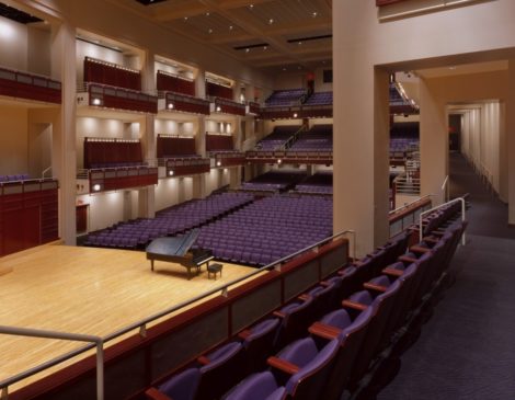 Duke Energy Center Meymandi Concert Hall Piano - Barnhill Contracting 