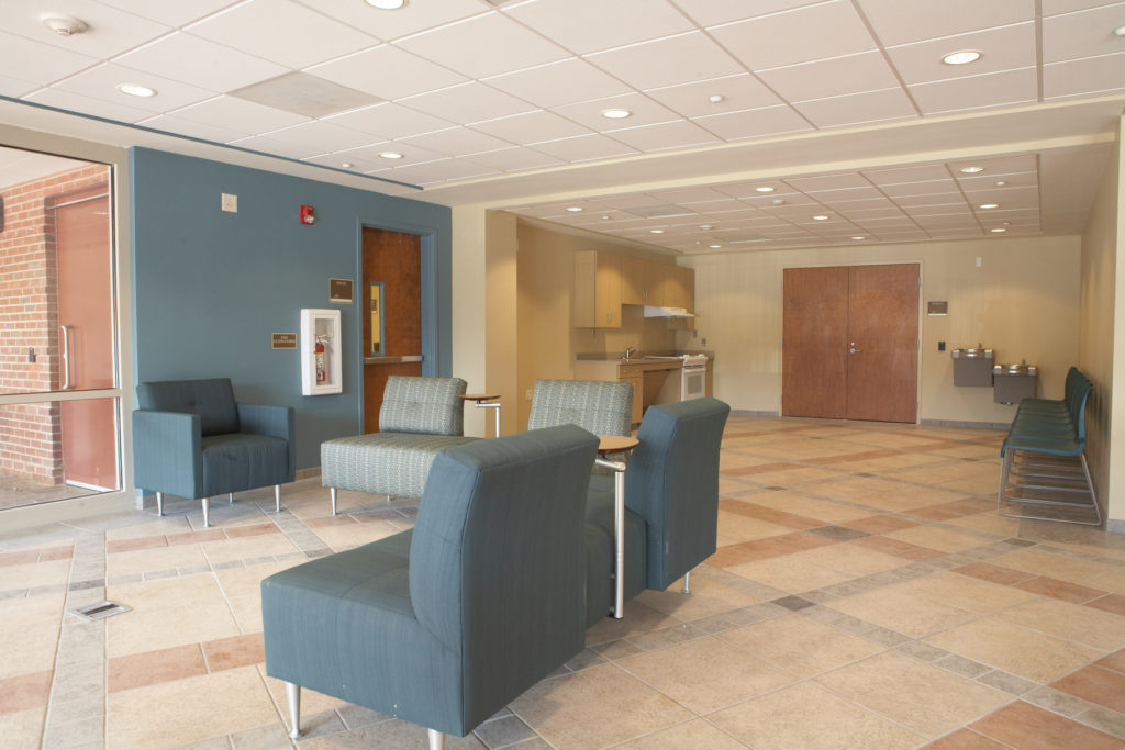 UNC Residence Halls Phase II Lobby - Barnhill Contracting Company