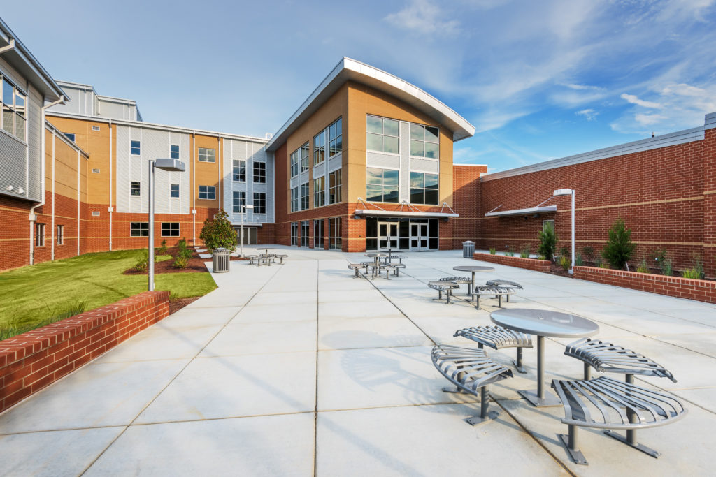 South Garner HS Tables - Barnhill Contracting Company