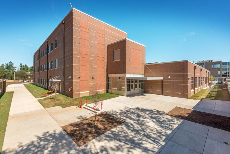 South Mecklenburg High School Exterior Angle - Barnhill Contracting Company