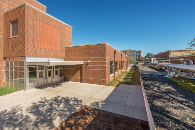 South Mecklenburg High School Wing Entrance - Barnhill Contracting Company