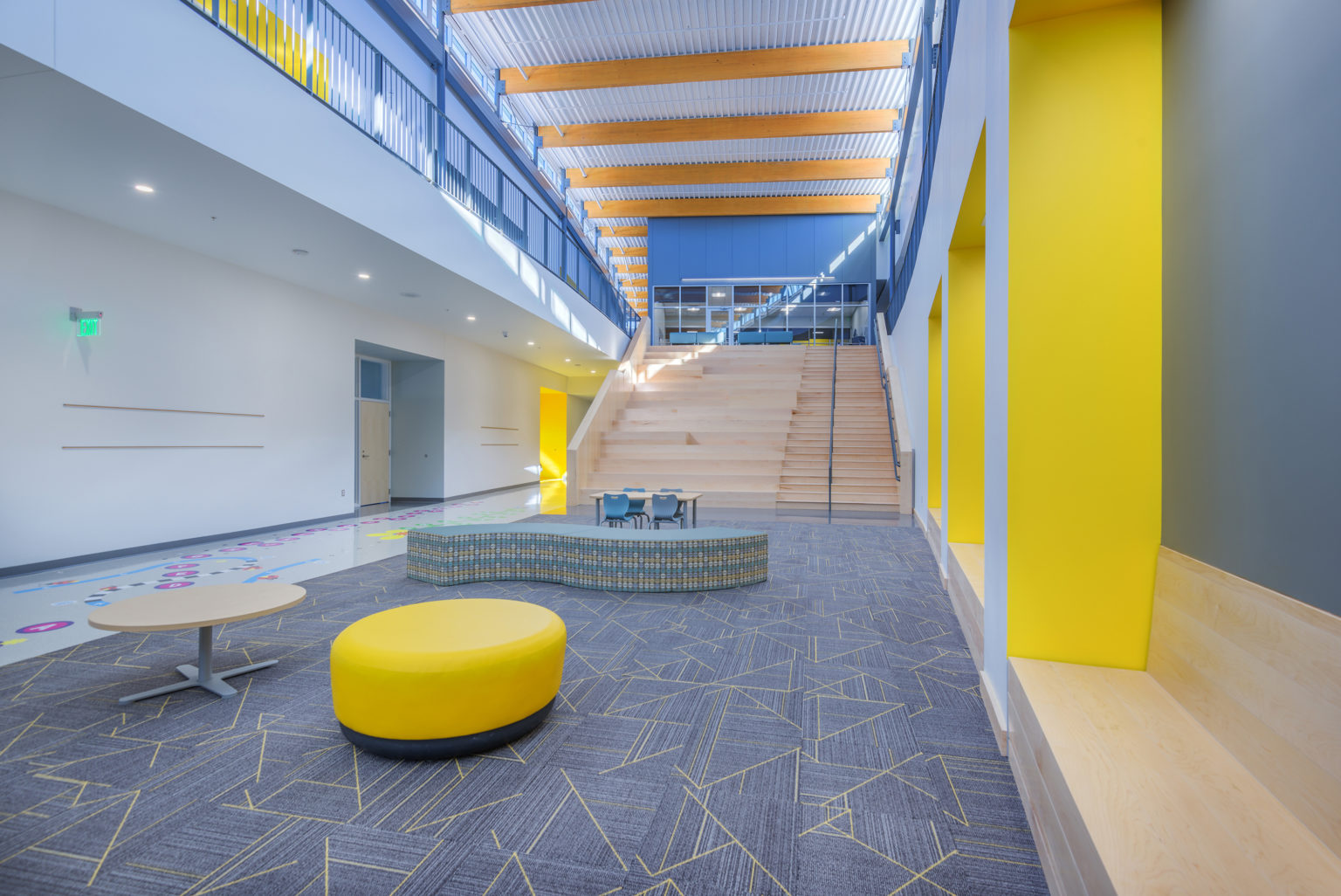 Edneyville Elementary School First Floor Lobby - Barnhill Contracting ...