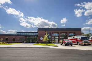 Front of the Fire and Rescue Training Center